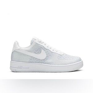 Nike Air Force 1 Flyknit Low 2.0 'Pure Platinum', Women’s Size 9, Men’s Size 7.5